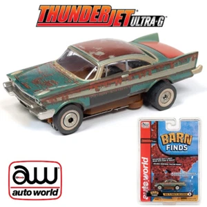 Auto World Thunderjet R26 1958 Plymouth Belvedere HO Slot Car - Picture 1 of 1