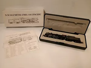 Model Power N Scale Metal USRA 4-6-2 Canadian Pacific #1244 7407 CP - Picture 1 of 5