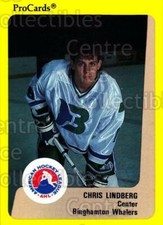1989-90 ProCards AHL #290 Chris Lindberg