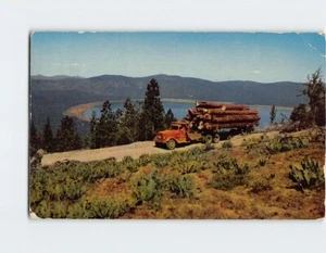 Postcard Lodging In California USA - Imagen 1 de 2