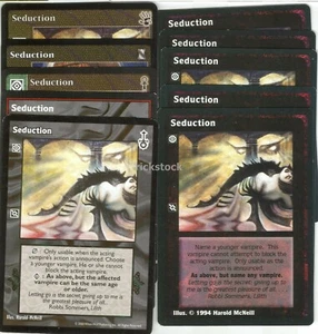 Seduction x10 KoT CE BH SW VTES Jyhad - Picture 1 of 1