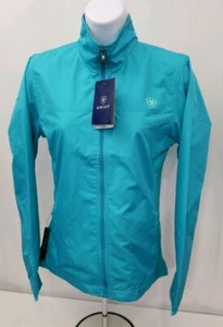 Ariat Damen Ideal Windbreaker Jacke. Größe XS in Bluebird - Bild 1 von 5