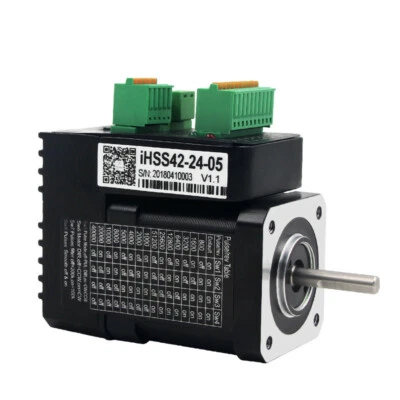 JMC Nema17 0.48Nm DC24V Integrated Closed Loop Stepper motor drive iHSS42-24-05  - Image 1 of 3