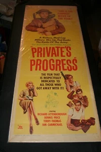 PRIVATFORTSCHRITT Orig. 1956 Movie Insert 14X36 RICHARD ATTENBOROUGH - Bild 1 von 4