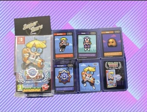 Carta FIRMATA Mutant Mudds Collezione Giochi Super Rari Nintendo Switch Completa - Foto 1 di 9