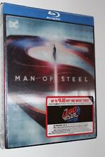 MAN OF STEEL: Blu-ray with Rare LEGO Lenticular 3D Slipcover BRAND NEW