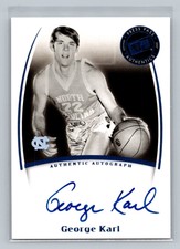 2007 Press Pass Legends George Karl Blue Signature