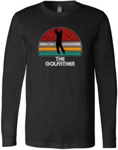 The Golfather Saying Golf Sport Lovers Birthday Gift Friends Trendy T-Shirt - Picture 1 of 3