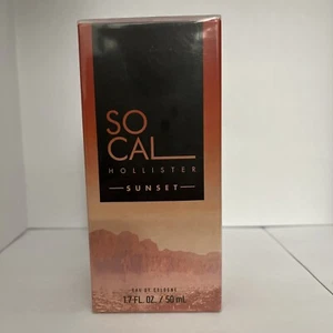 Hollister So Cal Sunset Eau De Cologne Spray for Men 1.7 Oz / 50 mL SEALED NEW - Picture 1 of 4
