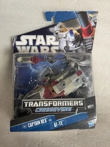 Transformers Star Wars Crossover Captain Rex / AT-TE Hasbro 2009 Unopened Box - Picture 1 of 3