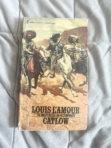 📒Catlow 1963 Softback By Louis Lamour Cowboy Adventure Outlaw 2913 - Picture 1 of 14