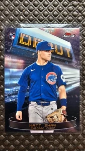 Matt Shaw 2025 Topps Finest Debut (RC) Chicago Cubs #D-12 - Bild 1 von 2