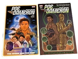 StarWars:Poe Dameron #5 & #2-The Spark And The Fire & The Gathering Storm-Marvel - Picture 1 of 6