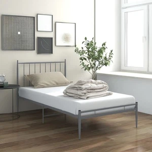 Estructura de cama de metal Multicolor 100 x 200 cm/90 x 200 cm Cuarto vidaXL - Imagen 1 de 28