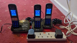 BT8500 Advanced Call Blocker Cordless Phone with Answering Machine - 3 handsets - Picture 1 of 22