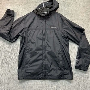 Columbia Regenjacke Herren Regenmantel Größe M schwarz Omni-Tech - Bild 1 von 12