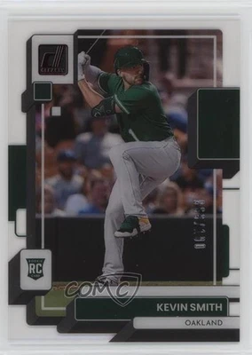 2022 Panini Chronicles Clearly Donruss Red /100 Kevin Smith #23 Rookie RC - Image 1 of 2