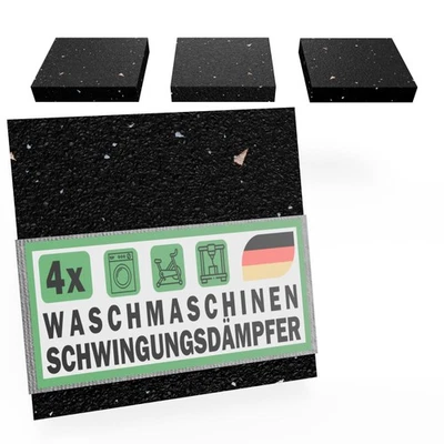 Schwingungsdämpfer 90x90 Waschmaschine Unterlage Antivibrationsmatte Trockner - Bild 1 von 4