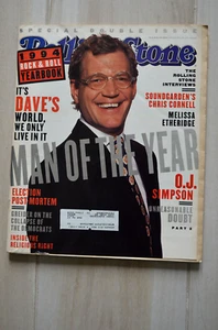 Rolling Stone Magazin #698/699 29. Dezember/127.01.1994/95 D. Letterman sehr gut - Bild 1 von 17