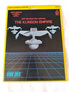 1983 FASA Games:Star Trek - The Klingon Empire: Ship Recognition Manual #2301 - Picture 1 of 9