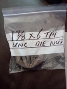 1 3/8" X 6 TPI UNC HSS Die Nut - Engineering Tools Imperial UK Make 910-2360 - Picture 1 of 8