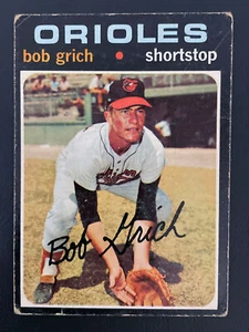1971 Topps #193 - BOBBY GRICH (RC) - Baltimore Orioles - ROOKIE - Foto 1 di 3