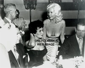 50's SEXY JANE MANSFIELD SOPHIA LOREN BUSTY CHEESECAKE CANDID PHOTO ICONIC PINUP - Picture 1 of 1