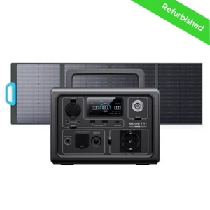 BLUETTI EB3A Tragbare Powerstation 600W 268Wh mit Solarpanel 120W Solargenerator - Bild 1 von 21