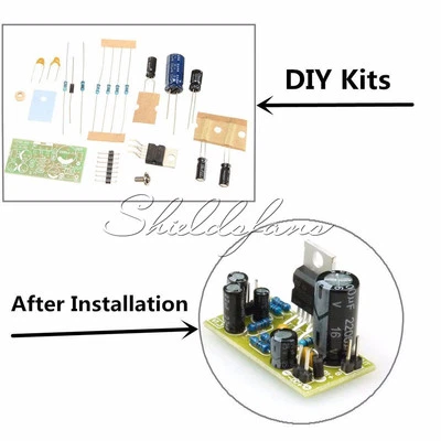 TDA2030A Scheda Amplificatore di Potenza Audio Elettronico 18W Fai da Te Mono DC 9-24V Kit - Immagine 1 di 4