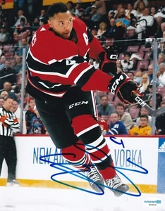SETH JONES signed (CHICAGO BLACKHAWKS) Hocket 8X10 photo ACOA SC98516 - Picture 1 of 1