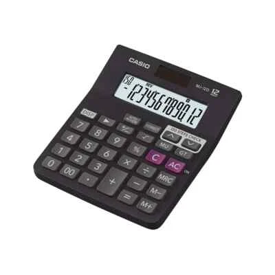 Casio MJ-12D 150 Steps Check and Correct Desktop Calculator - Image 1 of 4