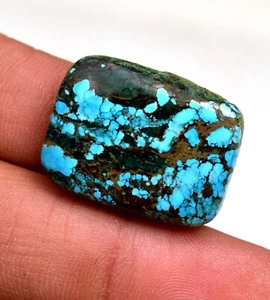 Piedra preciosa suelta cabujón azul turquesa natural de 28,15 quilates - Imagen 1 de 5