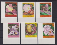 Bulgarien 1986 postfrisch MiNr. 3441B-3446B Orchideen