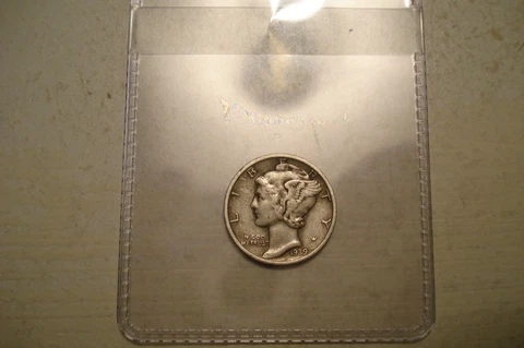 1939-S Mercury dime (E2) Cover