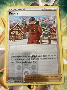 Pokémon TCG Peony Chilling Reign 150/198 Reverse Holo Uncommon-NM - Picture 1 of 2