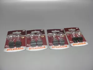 CUATRO PAQUETES DE 2 BOMBILLAS Sylvania LONGLIFE 3057 27/6,7 PARADA DE FRENO ESTACIONAMIENTO TRASERO - Imagen 1 de 1