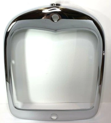 Carcasa de radiador de rejilla cromada estilo original con todos los orificios para Ford 1928 1929 Foto 1 de 4
