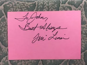 Teri Ann Linn - The Bold and the Beautiful - Hawaii Five-O - Autographed 1987 - Picture 1 of 2