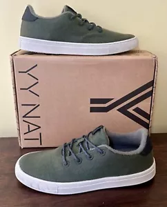 YY Nation Cirro Wool Sneakers Unisex Color Forest Night Size 10.5 - Picture 1 of 10