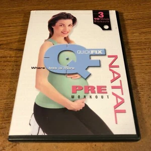 Prenatal Workout Quick Fix DVD (Used) Fitness Exercise Nancy Popp - Picture 1 of 5