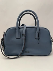 Calvin Klein Modern Essentials Satchel In Vintage Blue - Picture 1 of 16