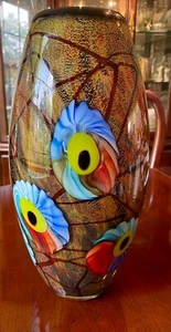 Dale Tiffany Kunstglas Vase groß schwer wunderschön - Bild 1 von 7