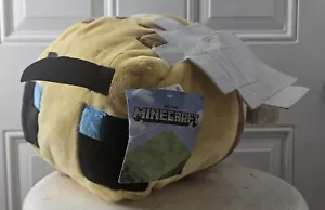 "Almohada de abeja Minecraft 12"" peluche de peluche ~ felpa de peluche de 12 pulgadas ~ NUEVO - Imagen 1 de 5
