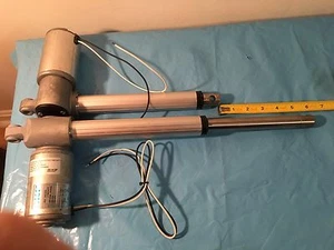 SKF linear actuator w/ Leeson 180VDC motor extends 150mm/6" 2 types available - Picture 1 of 12