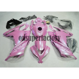 Kit de carenado rosa camaleón + cubierta de tanque de asiento para Kawasaki Ninja 300 2013-2017 - Imagen 1 de 2