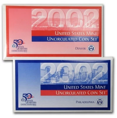 2002 Uncirculated Coin Set U.S Mint Government Packaging OGP COA - Image 1 of 4