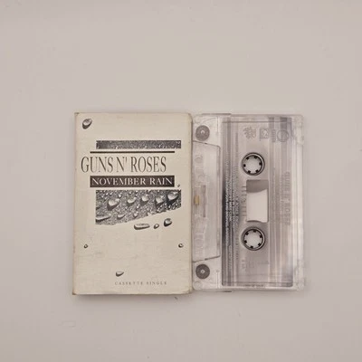 Guns n' Roses November Rain Cassette Single Tested 1991 Sweet Child O Mine Bside - Image 1 of 2
