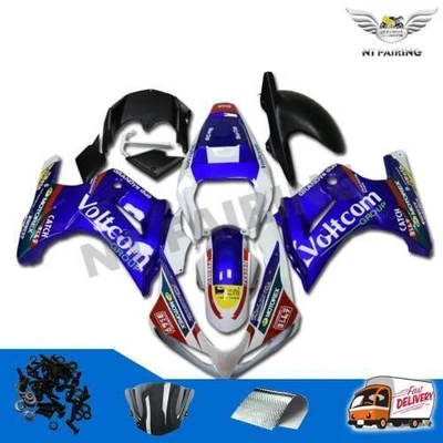 Kit de carenado FSMA apto para 2003-2008 SV650 azul plástico ABS i005 Foto 1 de 4