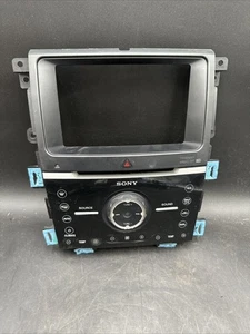 2011 -2014 FORD EDGE SONY FACE CLIMATE CONTROL PANEL SCREEN BEZEL TRIM OEM - Picture 1 of 12