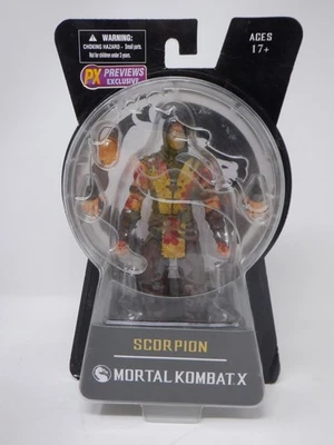 Экшн-фигурка Mezco PX Mortal Kombat X Scorpion новая в коробке - Изображение 1 из 2